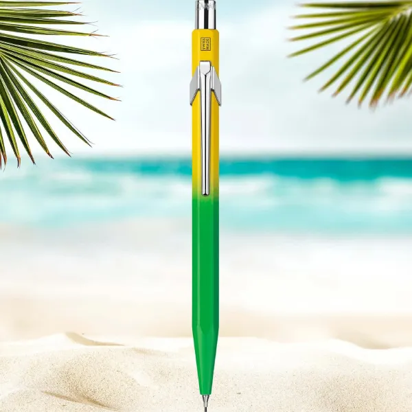 caneta-caran-dache-brasil-verde-amarela